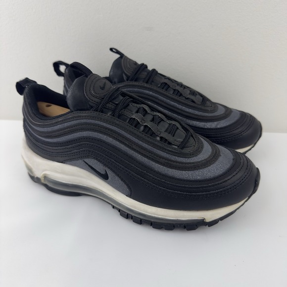 Nike Air Max 97 Women's Shoes Size 7 Black Anthracite Shoes - Picture 1 of 9